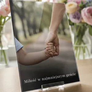 szklana karta dla taty